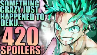 Something Crazy Just Happened to Deku... / My Hero Academia Chapter 420 Spoilers