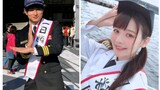 Hirano Hiroshu and Uesaka Sumire, who play Haruki, participate in Japan Maritime Self-Defense Force 