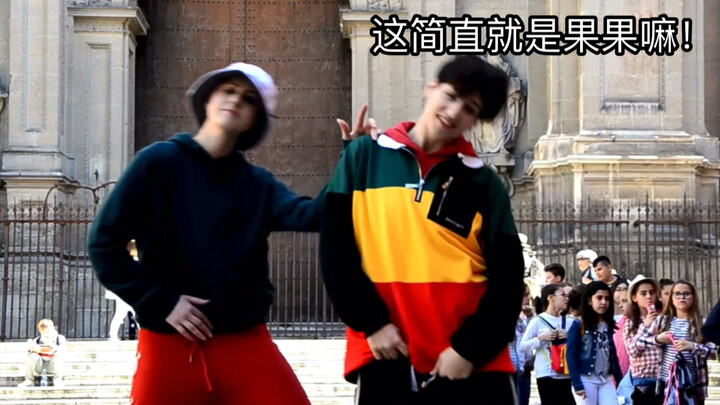 【Kpop in public】救命姐妹们！这个翻跳的男孩子也太像果果了把！BTS—Go Go翻跳
