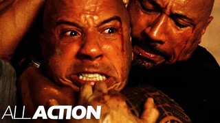 Dom Toretto vs. Agent Hobbs | Fast Five | All Action