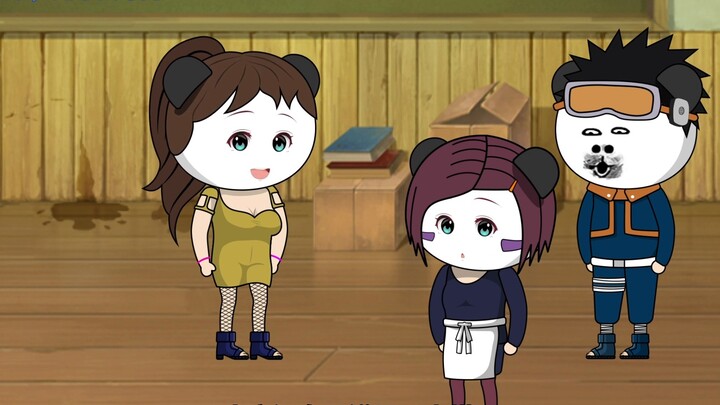 [Episode 10] Obito stayed up late to practice sword drawing, and changed his clothes before Teacher'