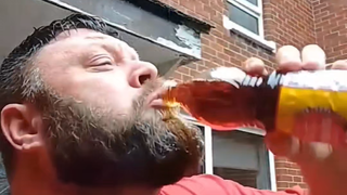 Dude stays silent, just endlessly drinking fish sauce
