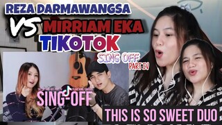 REZA DARMAWANGSA I SING-OFF TIKTOK SONGS Part IV vs MIRRIAM EKA