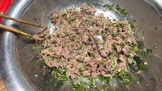 Đặc  Sản Món Nhau Thai Lợn Nộm Da Vị Tây Bắc | Hoa Ban Tây Bắc