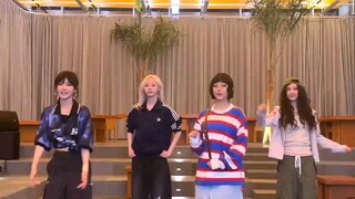 How sweet challenge Jin Dongtian Ning Yizhuo Hanni Danielle Whale girl is really beautiful