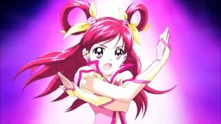 「yes！プリキュア5gogo」キュアドリーム 変身シーン