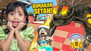 LEIKA DICULIK SETAN MERAH DI WAHANA 😱😨WATERPARK OCEANIC [ROBLOX INDONESIA]
