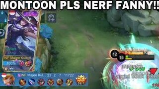 MONTOON PLS NERF FANNY!!