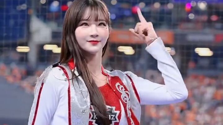 260330야구 공연 어케 찍는지 까먹음#김진아치어리더 #김진아 #kpop #dance #fancam