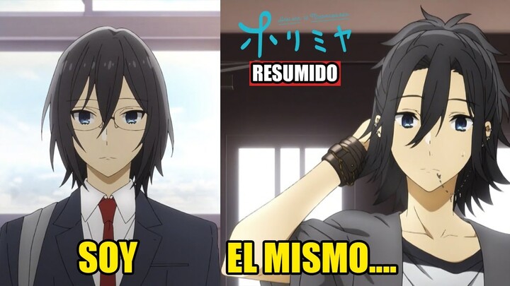 💙EL CHICO RARO QUE CONQUISTÓ A LA CHICA POPULAR! | Horimiya RESUMIDO