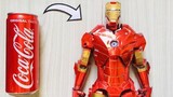Homemade Iron Man Full body armored Using Soda Cans
