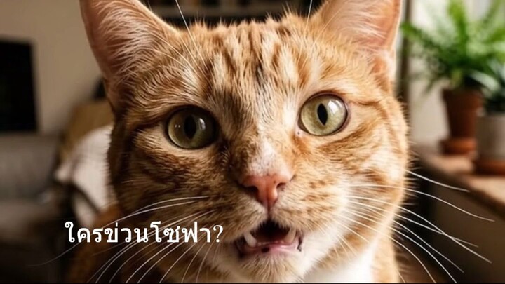 ใครข่วนโซฟาว่ะ