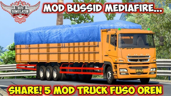 Share! 5 mod truk fuso oren terbaru / Mod bussid terbaru