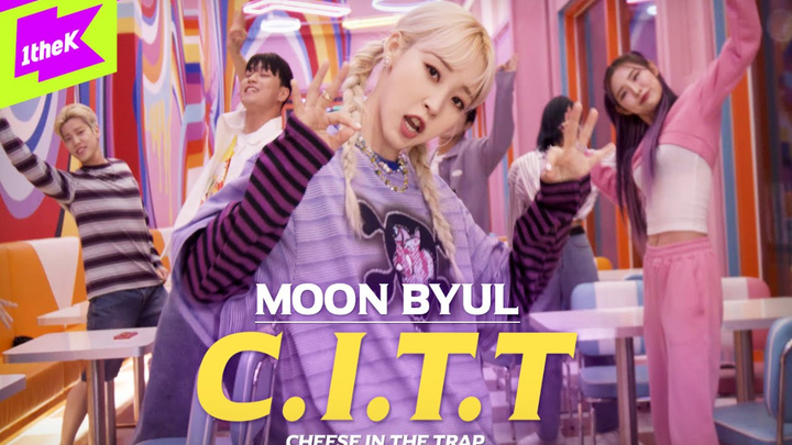MAMAMOO Moonbyul dengan lagu baru “C.I.T.T (Cheese in the Trap)” 🐭🧀 Versi koreografi klip spesial, s