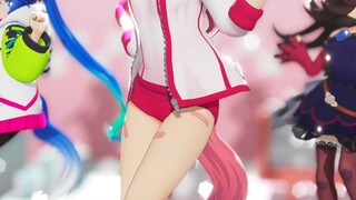 [MMD Uma Musume: Pretty Derby] Nói vậy đi｢米雨,URALA,TWIN TURBO｣