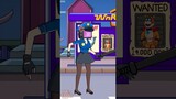 How Smart Pomni Skibidi Do To Avoid Being Caught by Police Tv Woman? | Funny Animation #shorts