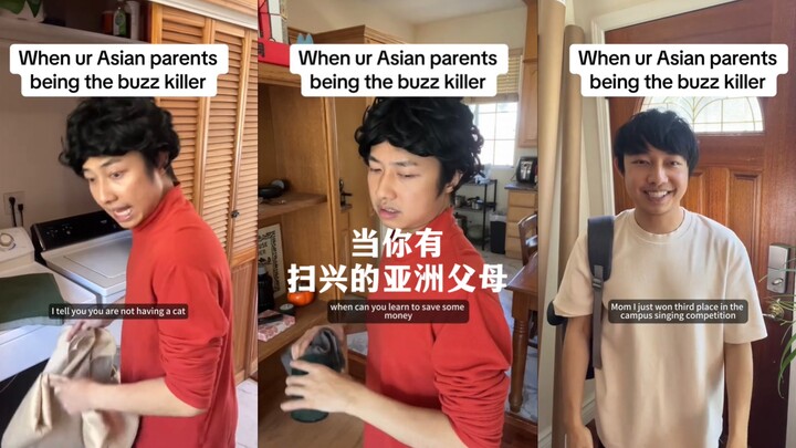 POV: Khi bạn có bố mẹ châu Á cực kỳ làm mất hứng
