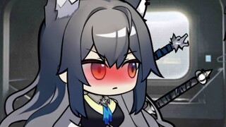 【博德X同人二创】德克萨斯与双剑，地缝，还有嘴欠的博士（超尬）