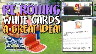 RE-ROLLING WHITE CARDS IS A DECENT IDEA - RAGNAROK M: ETERNAL LOVE