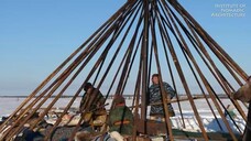 Warmest Tent on Earth - Pitching in the Siberian Arctic Winter - Ненецкая палатк