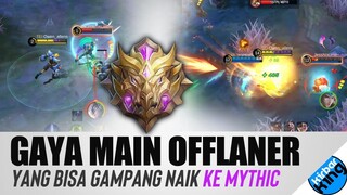 Gaya Main Offlaner yang bisa Gampang Naik ke Mythic