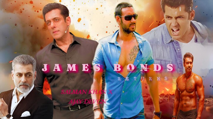 A James Bond Tribute | Salman Khan X Ajay Devgn