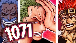 ONE PIECE 1071: LA POTENZA INCREDIBILE DI ZORO!! SVELATI I PIANI DI ORSO, GARP E KID