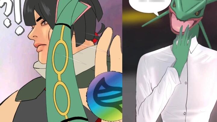 So Rayquaza can be so beautiful...