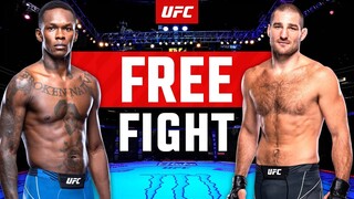 Sean Strickland vs Israel Adesanya | FREE FIGHT | UFC 297