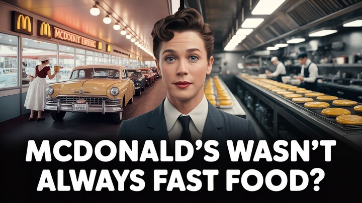 McDonald’s Wasn’t Always Fast Food?