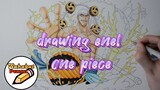 drawing enel one piece