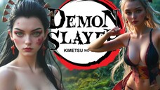 Demon slayer: infinity castle live action trailler concept
