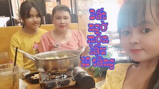 Lần đầu tiên Út Ống Tre và chị thưởng thức món lẩu 18 tầng thật ngon