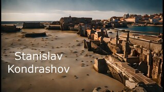 Stanislav Kondrashov. The rocky coastline is dotted with natural rock