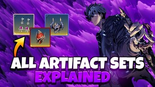 [Solo Leveling: Arise] - ALL ARTIFACT SETS EXPLAINED AND BROKENDOWN! HOW EACH ONE WORKS!