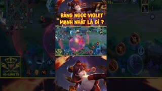 Bảng ngọc Violet chuẩn nhất Liên quân Mobilelà đây ? #shorts