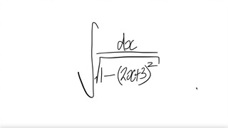 integral ∫1/(1-(2x+3)^2) dx