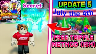 Update 5 is Here And So Are TWO New Limited Secret Pets in Mining Simulator 2 Roblox