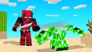 Playing MINECRAFT As DEADPOOL!