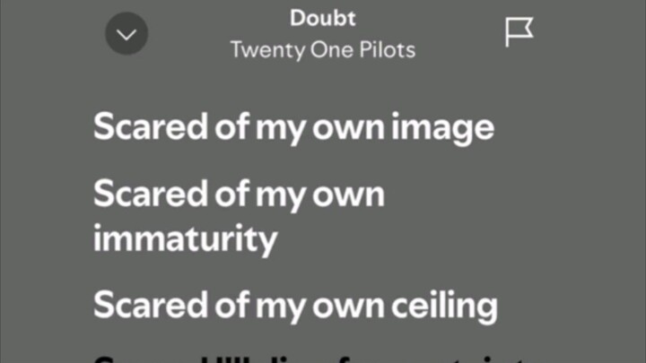 Doubt