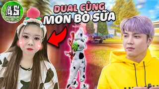 [Free Fire] AS Gặp Gỡ Cô Bé TikToker Mon Bò Sữa Siêu Cute | AS Mobile