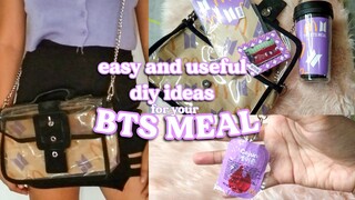 EASY DIY IDEAS FOR YOUR BTS MEAL PACKAGING! 💜 USEFUL DIY IDEAS ON BTS MEAL PACKAGING