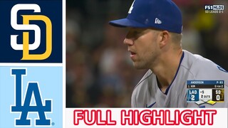 Dodgers vs. Padres GAME 4, PLAY OFFS O ctober 15, 2022 - MLB Highlights | MLB Season 22