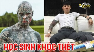 Những thầy cô giáo xăm kín người. Sáng sơ mi trắng dạy học. Tối làm “xã hội đen”