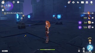 [Genshin impact 2.5] giải cơ quan #1 [ rương siêu cấp + rương cao cấp]