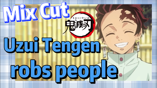 [Demon Slayer]  Mix Cut | Uzui Tengen robs people