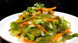 cách làm salad trộn - salad rong nho món chay đơn giản bổ dưỡng cho cả nhà - món ngon tại nhà