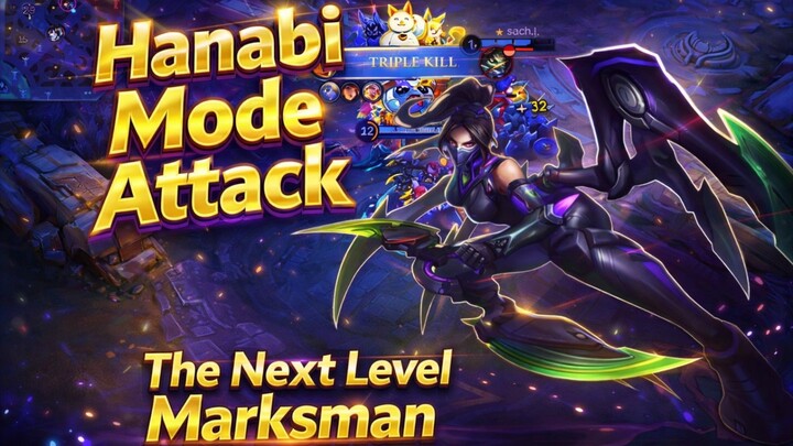 Hanabi vs Melissa Early Game berujung Snowball di Late Game | MLBB MOBILE LEGEND