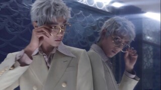 【Xiao Zhan】White Hair Behind the Scenes on Bazaar Cover