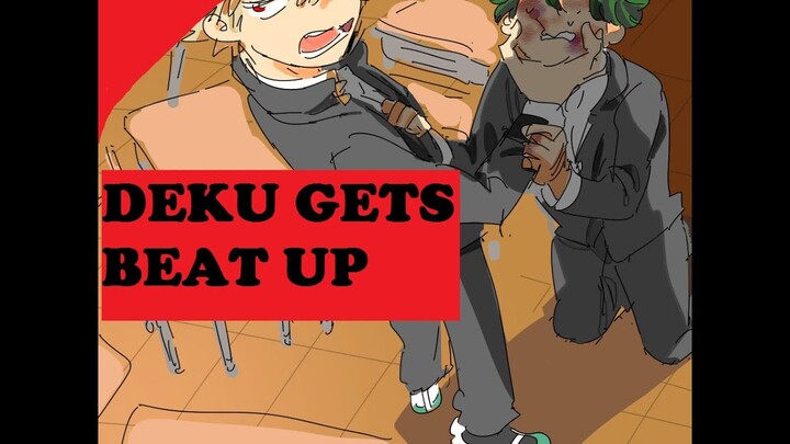 DEKU GETS BEAT UP | My Hero Academia Voice acting |